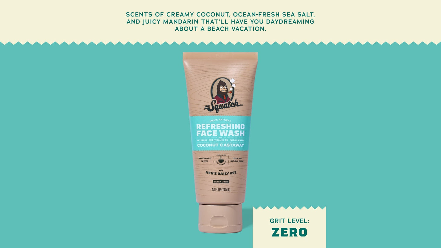 COCONUT CASTAWAY REFRESHING FACE WASH