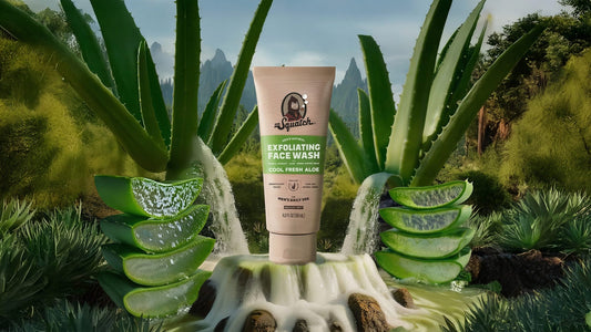 COOL FRESH ALOE EXFOLIATING FACE WASH
