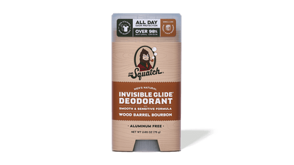 WOOD BARREL BOURBON INVISIBLE GLIDE DEODORANT