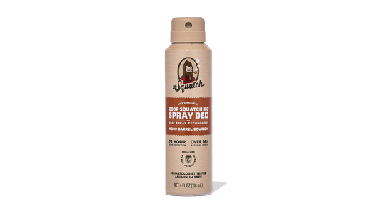 WOOD BARREL BOURBON SPRAY DEODORANT