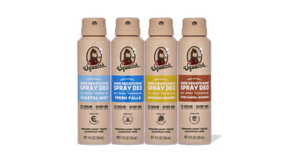 SPRAY DEODORANT 4-PACK