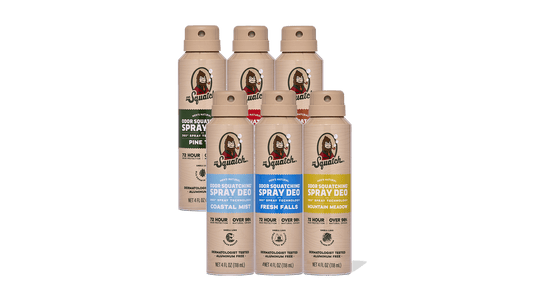 SPRAY DEODORANT 6-PACK