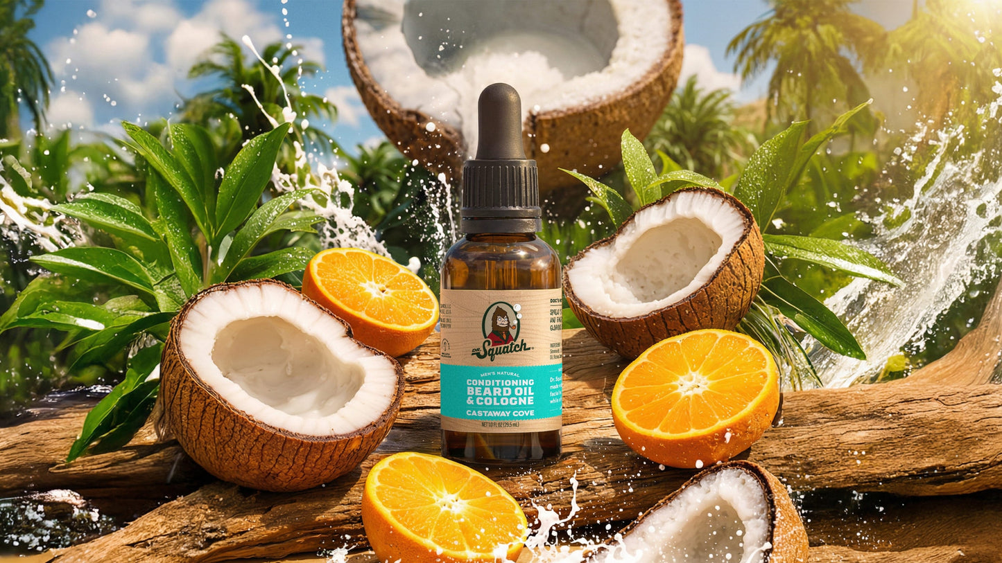 CASTAWAY COVE BEARD OIL & COLOGNE