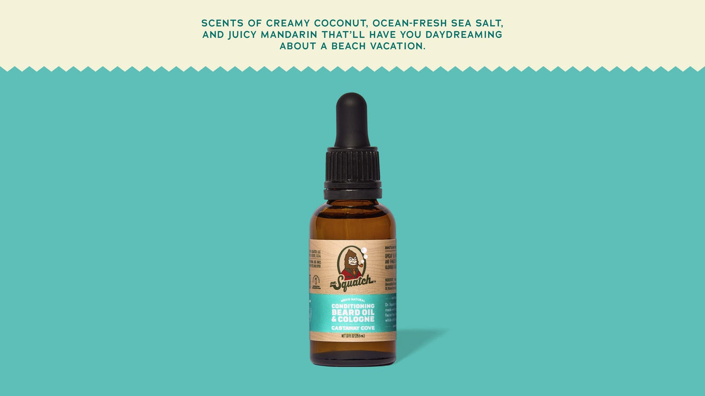 CASTAWAY COVE BEARD OIL & COLOGNE