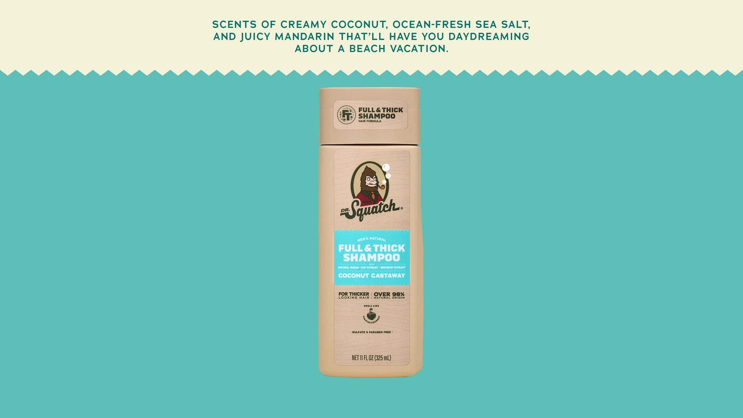 COCONUT CASTAWAY FULL & THICK SHAMPOO