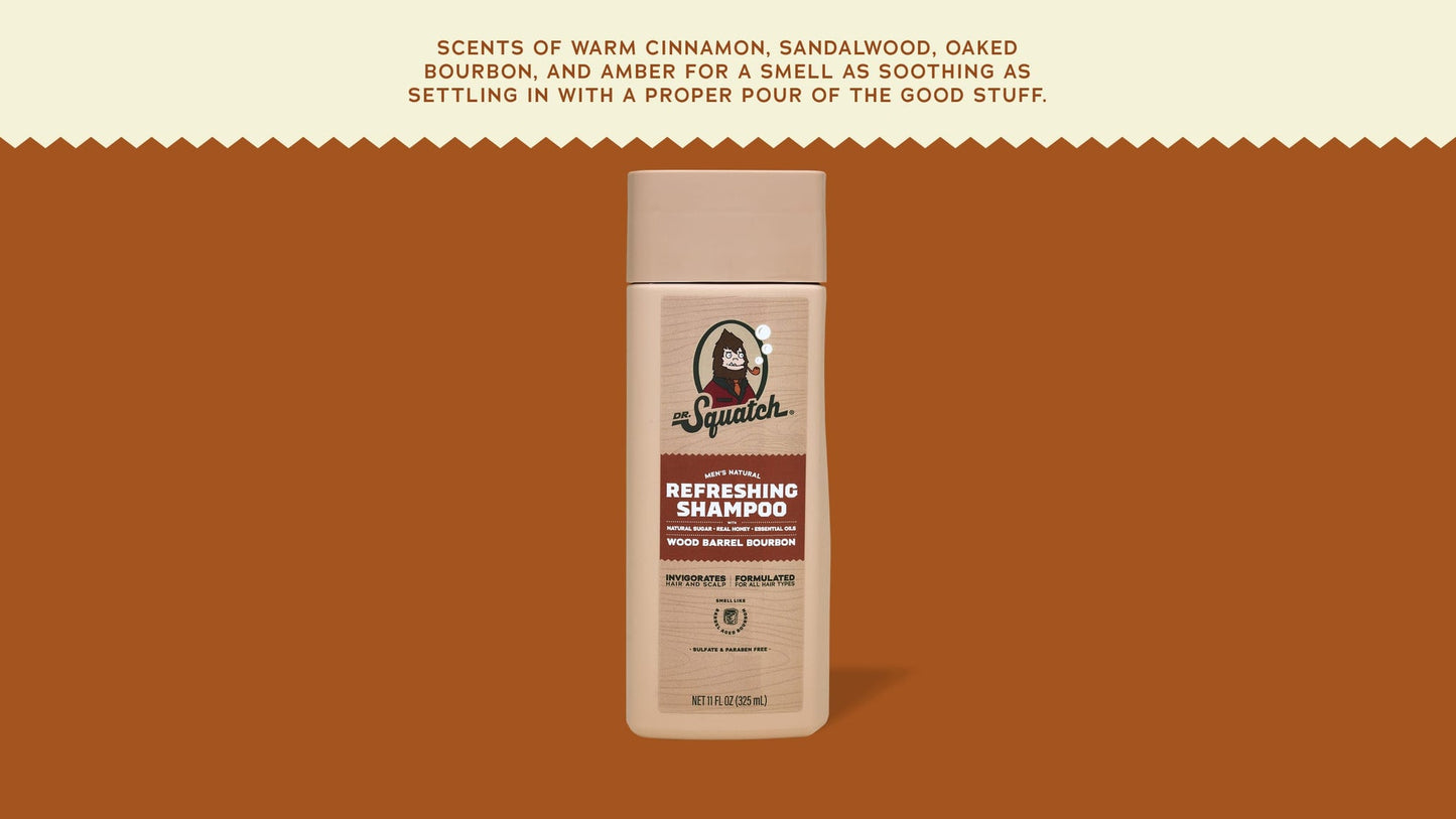 WOOD BARREL BOURBON SHAMPOO