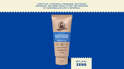 FRESH FALLS EXFOLIATING FACE WASH