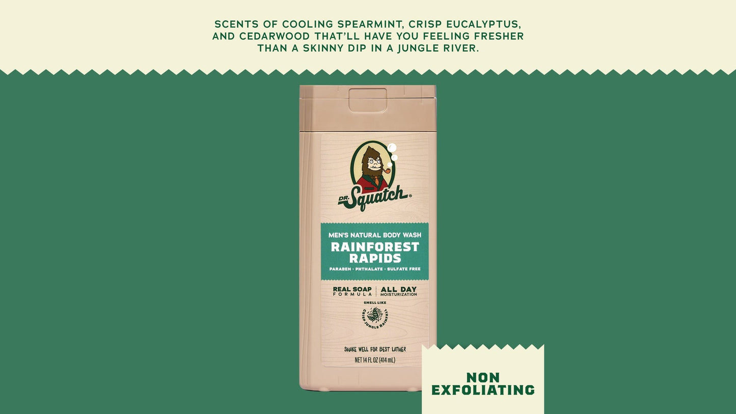 14 OZ RAINFOREST RAPIDS BODY WASH