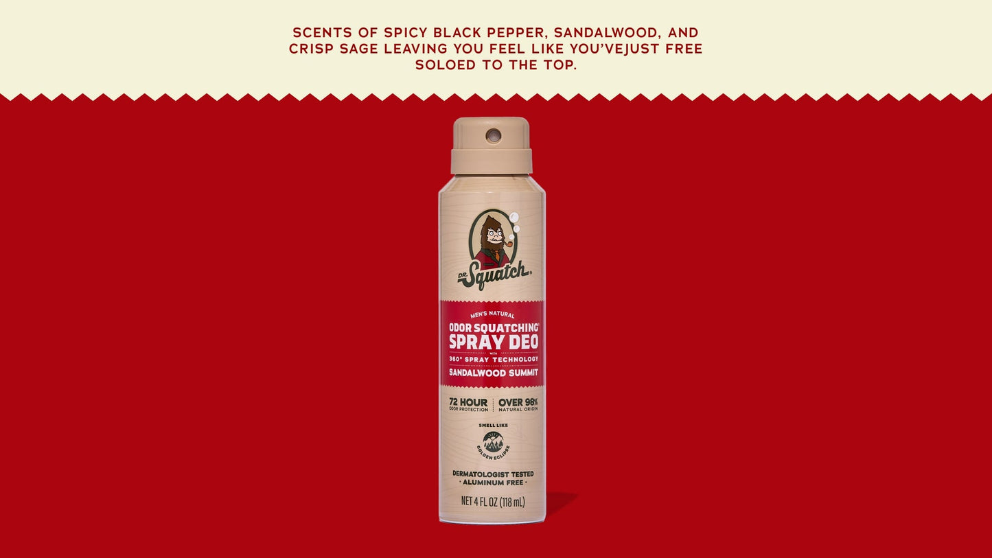 SANDALWOOD SUMMIT SPRAY DEODORANT