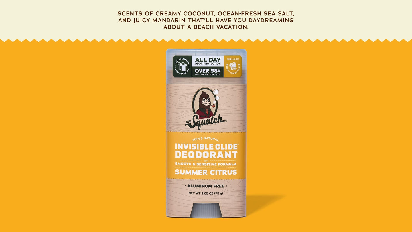 SUMMER CITRUS INVISIBLE GLIDE DEODORANT