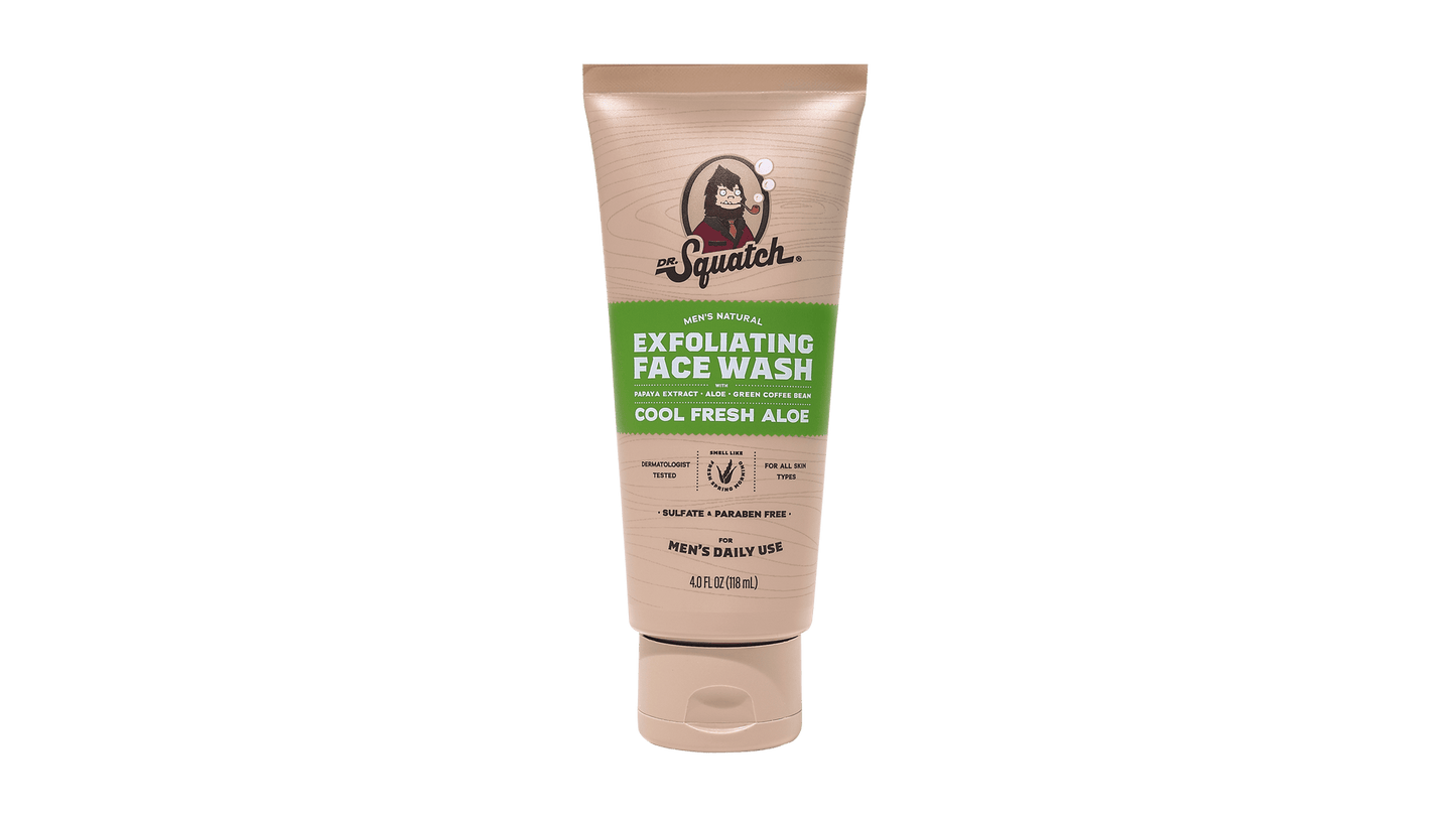 COOL FRESH ALOE EXFOLIATING FACE WASH