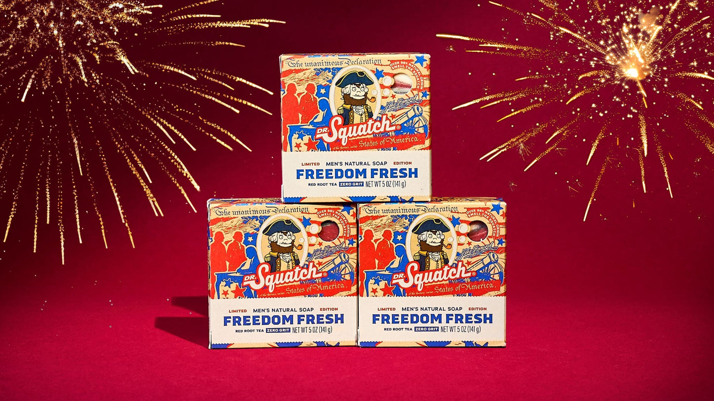 FREEDOM FRESH 250TH ANNIVERSARY BAR SOAP