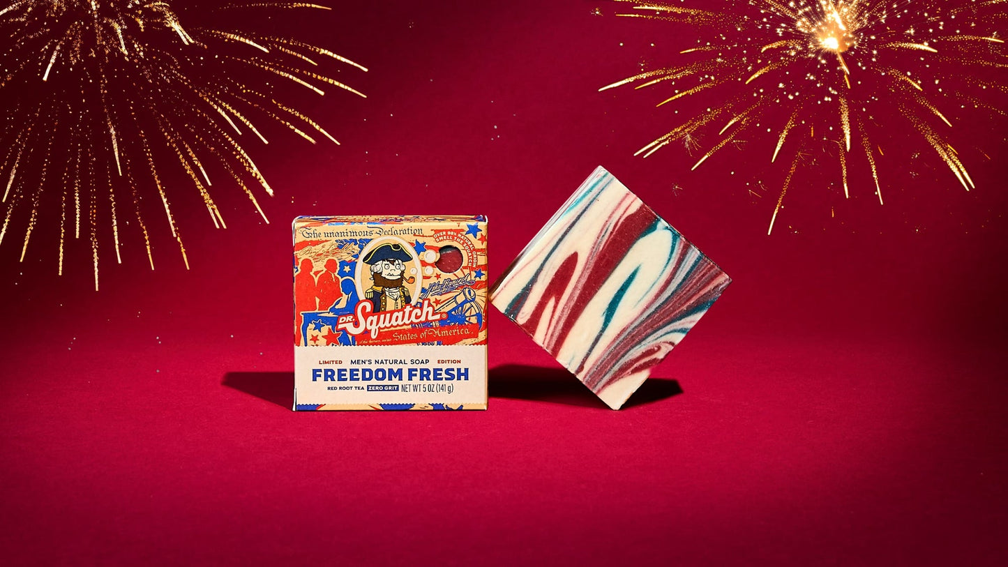 FREEDOM FRESH 250TH ANNIVERSARY BAR SOAP