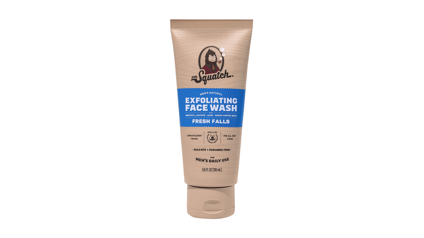 FRESH FALLS EXFOLIATING FACE WASH