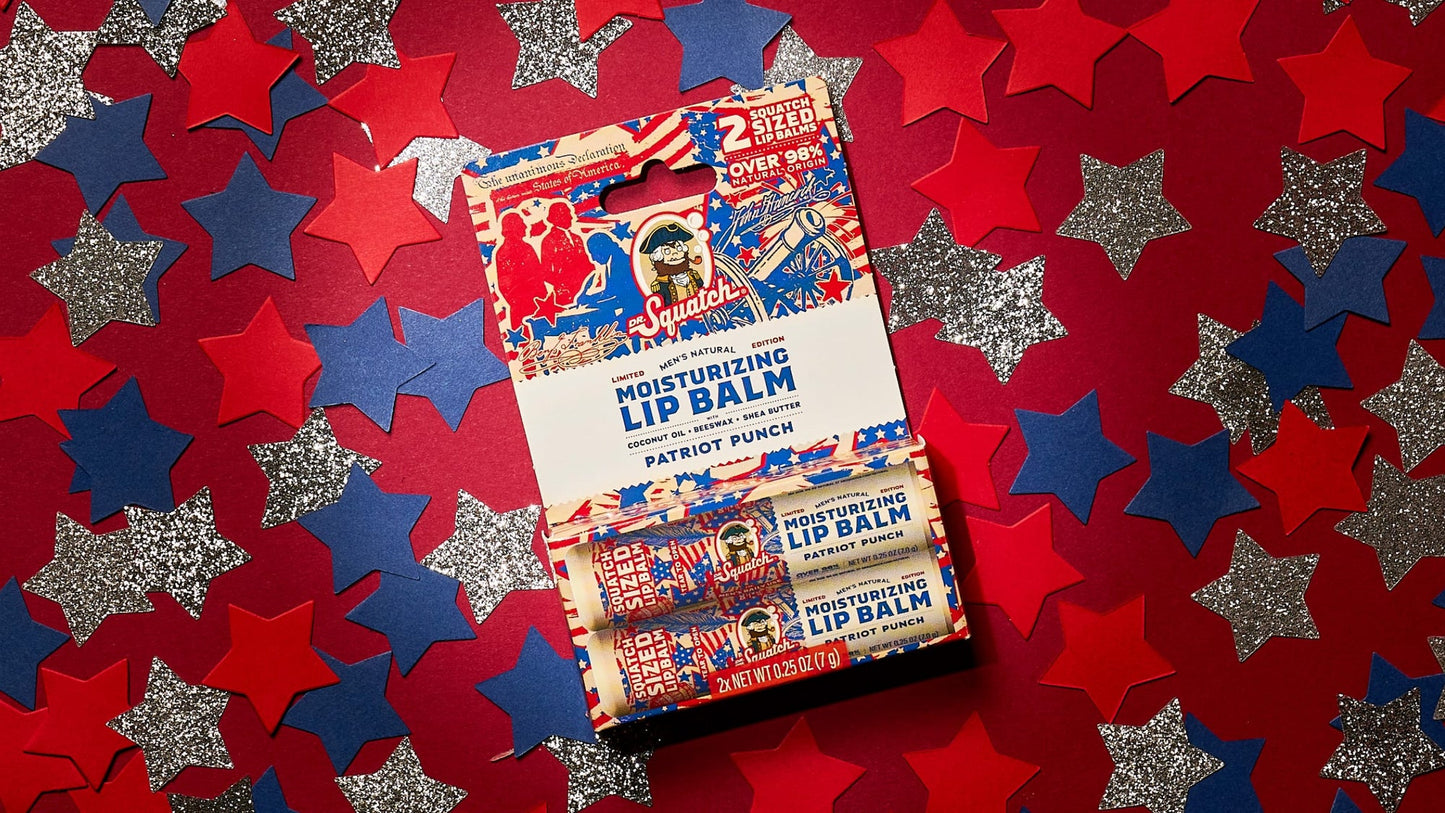 PATRIOT PUNCH LIP BALM 2-PACK