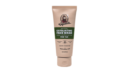 PINE TAR EXFOLIATING FACE WASH