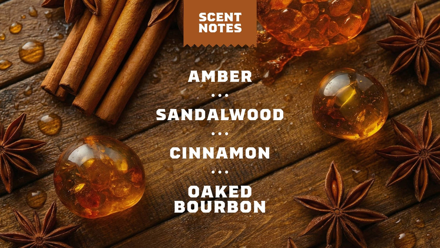 WOOD BARREL BOURBON INVISIBLE GLIDE DEODORANT